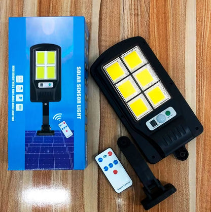 Lámpara Solar LED para Exteriores con Sensor