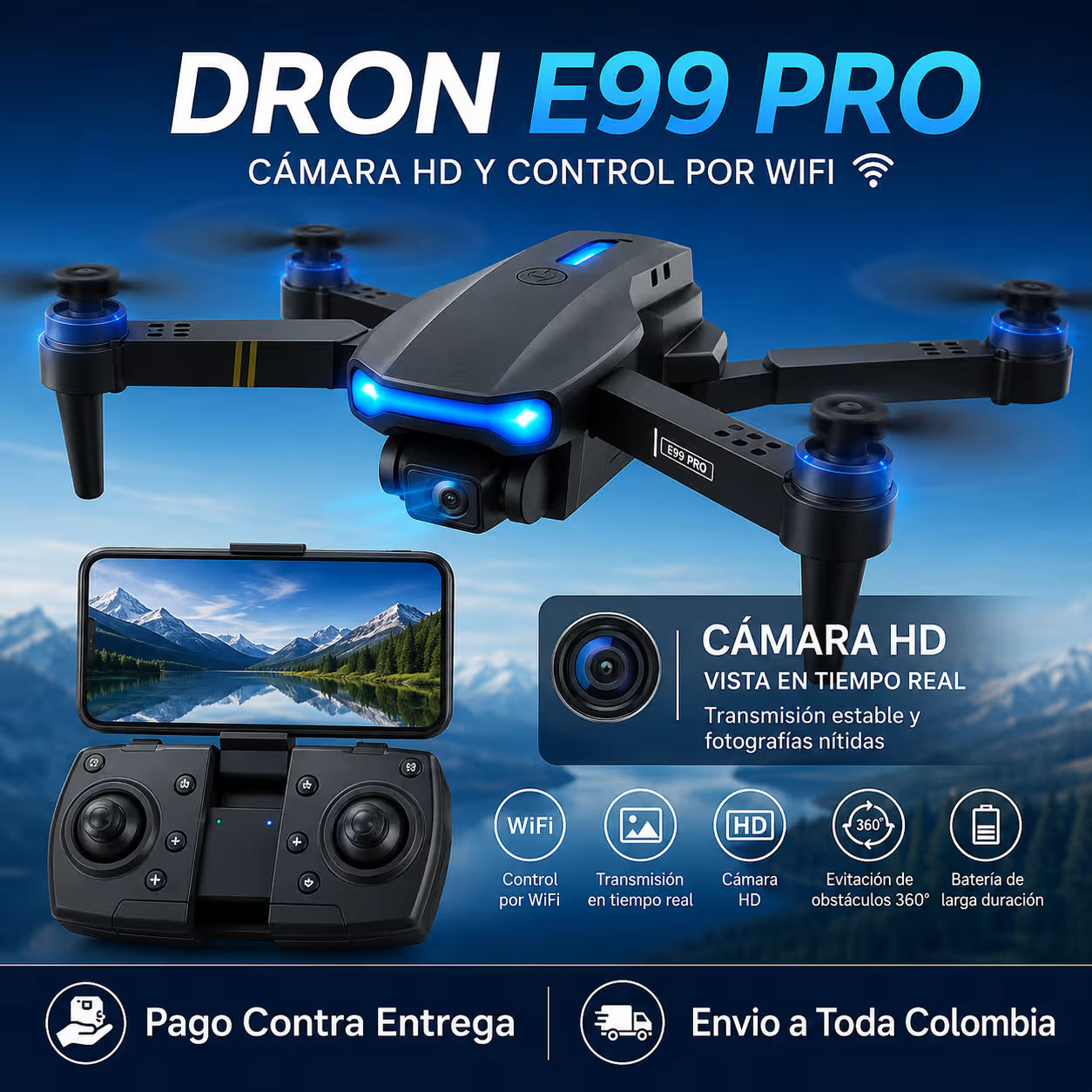 DRON E99 PRO