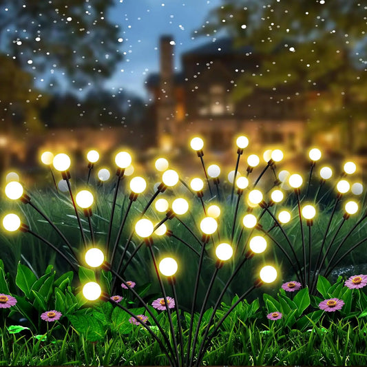 Luces Decorativas Solares Efecto Luciérnaga